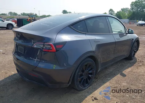 2021 Tesla Model Y Long Range Dual Motor All-Wheel Drive из США, поврежденный, VIN 5YJYGDEE7MF140144
